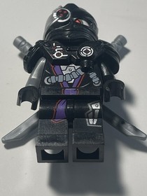 LEGO Ninjago General Cryptor Minifigure njo0221 70596 With Katanas