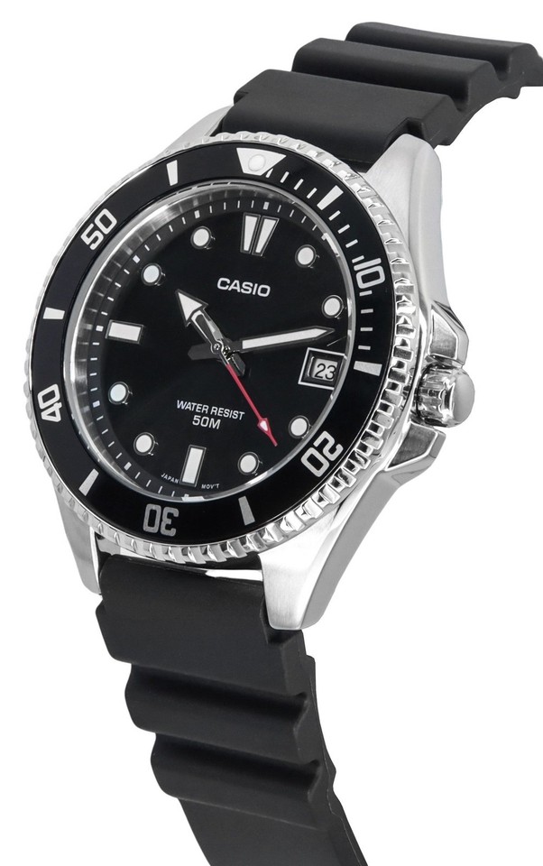CASIO Casio Collection MDV-10-1A1VEF Black Silver colored