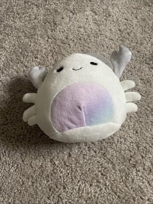 Squishmallow Magela the Crab. 9 inches White Plush. New With Tag