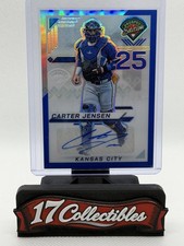 2025 Prospect Edition #154 Carter Jensen Holo Prospect Ticket Auto Blue /149