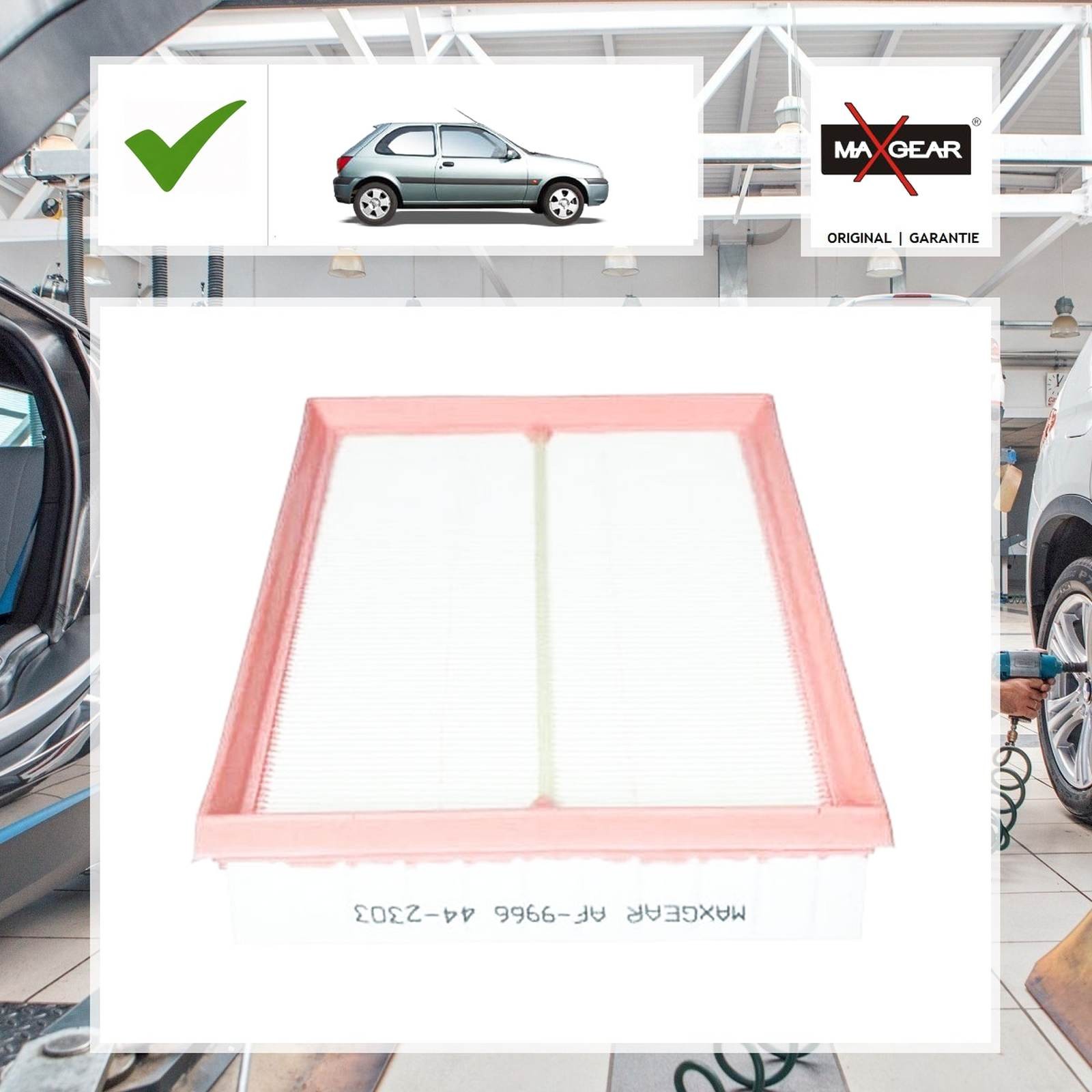 Maxgear Luftfilter FORD FIESTA IV (JA_, JB_) 1.25 i 16V