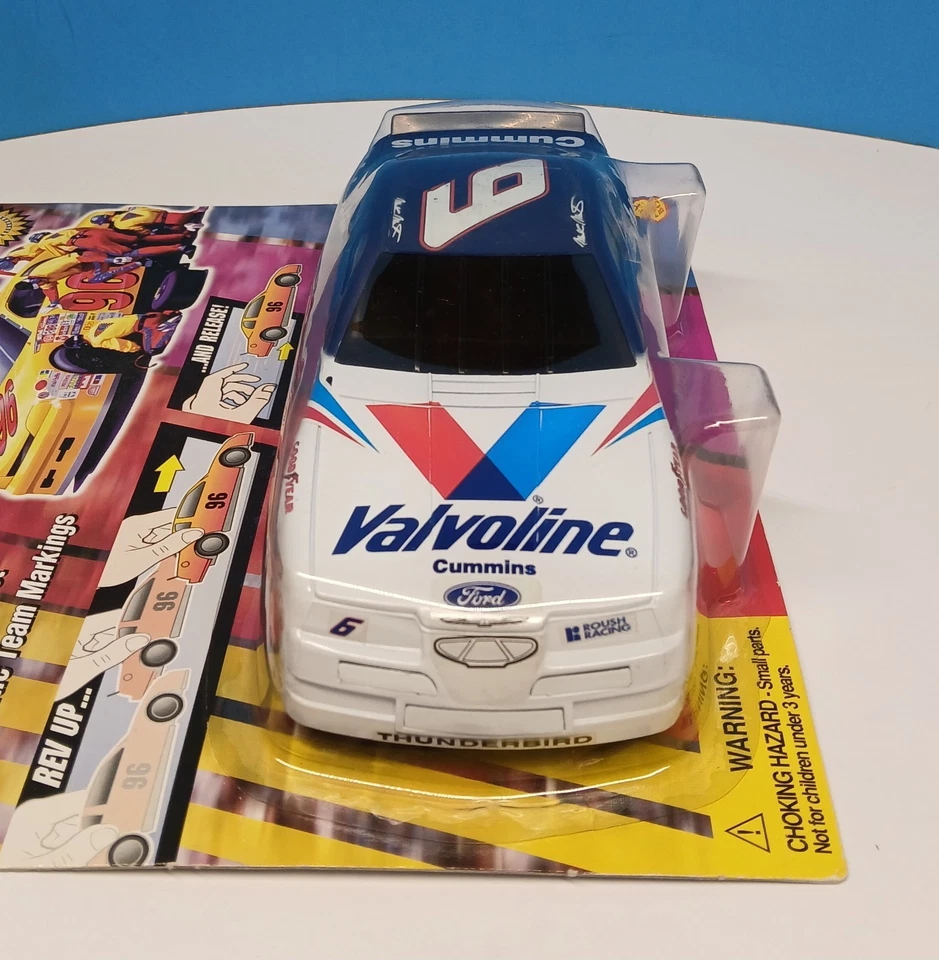 NASCAR Mark Martin Valvoline Friction Racer escala 1/24 Toy Biz Foto 4 de 4