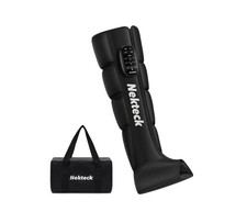 Nekteck Leg Massager Recovery System, Cordless Air Compression Massage, Black