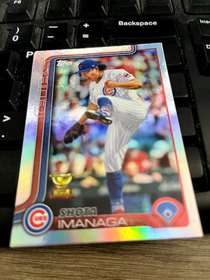 2025 Topps Series 2 - Shota Imanaga #473 Rainbow Foilboard | eBay