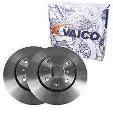 2x VAICO BREMSSCHEIBEN 247mm BELÜFTET VORNE passend für CITROËN C1 PEUGEOT 107 1