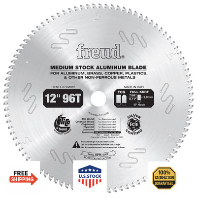 Freud LU77M012 12'' Medium Stock Aluminum Blade