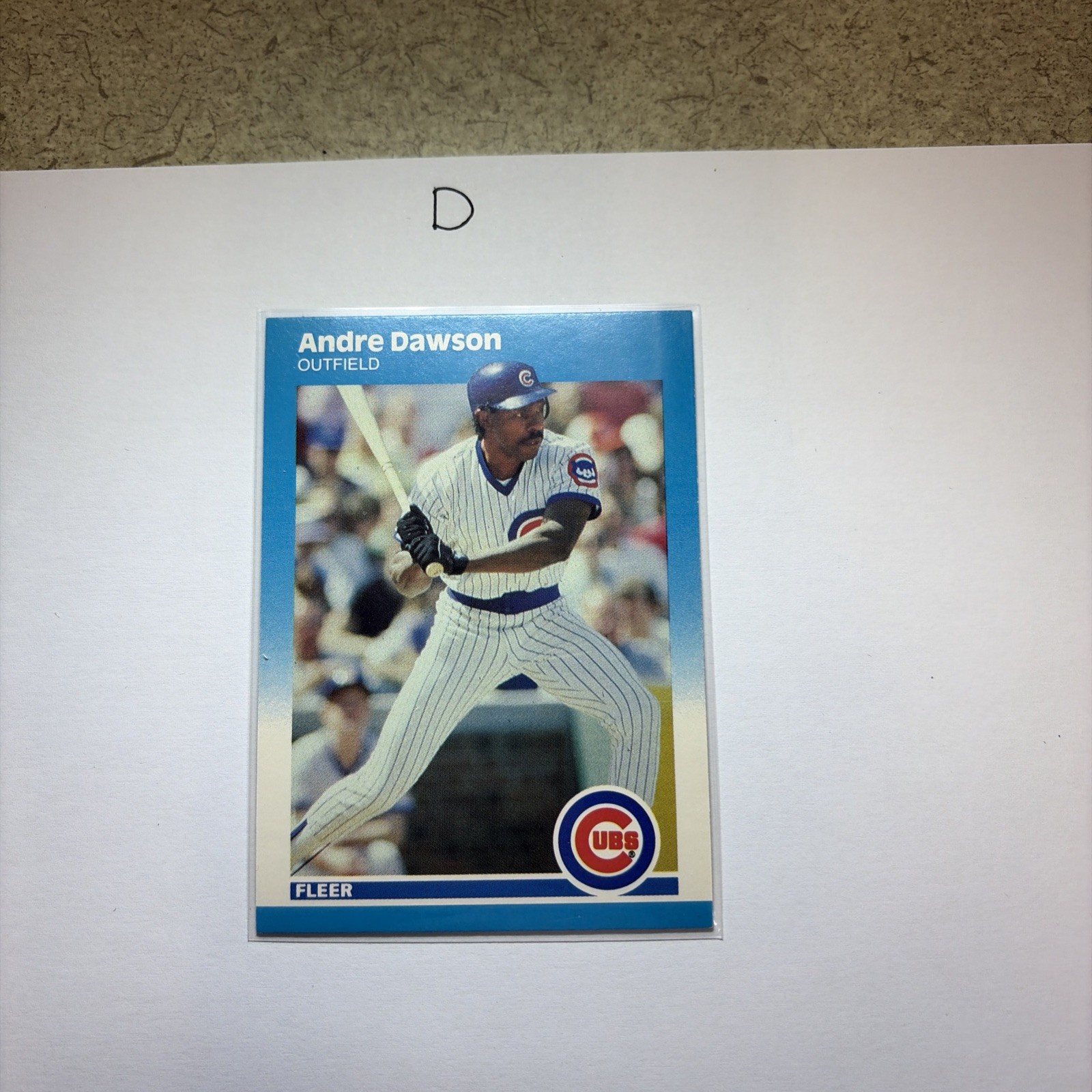 1987 Fleer Update - Andre Dawson #U-24