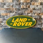 1948 Land Rover Oval Emblem – Vintage Metal Sign 20×45 cm (7.8”×17.7”)