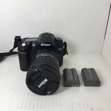 Nikon D80 Camera BM-7 Digital Camera w/ Nikon DX AF-S Nikkor Lens 18-200MM