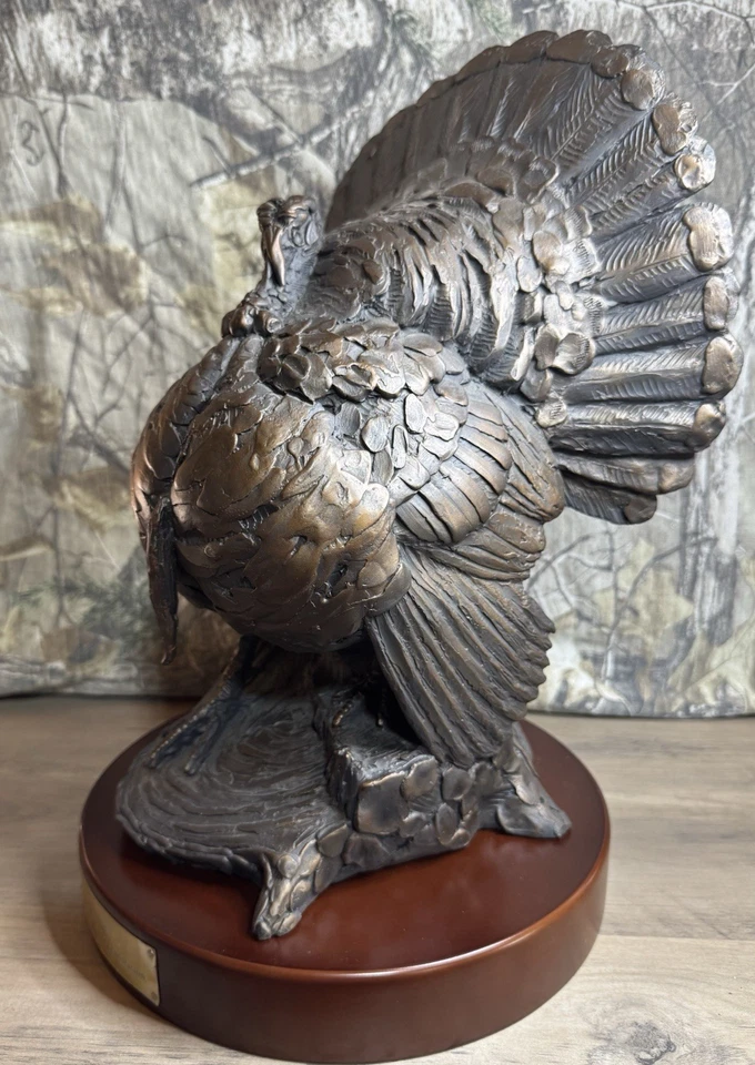 NWTF “ The Candidate “ RESIN BRONZE COLOR CASTING of 1500. RARE & HARD TO FIND.  - Image 3 of 4