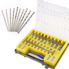 150Pcs 0.4-3.2mm Micro Power Mini Drill Set Small Precision HSS Twist Drill Bits