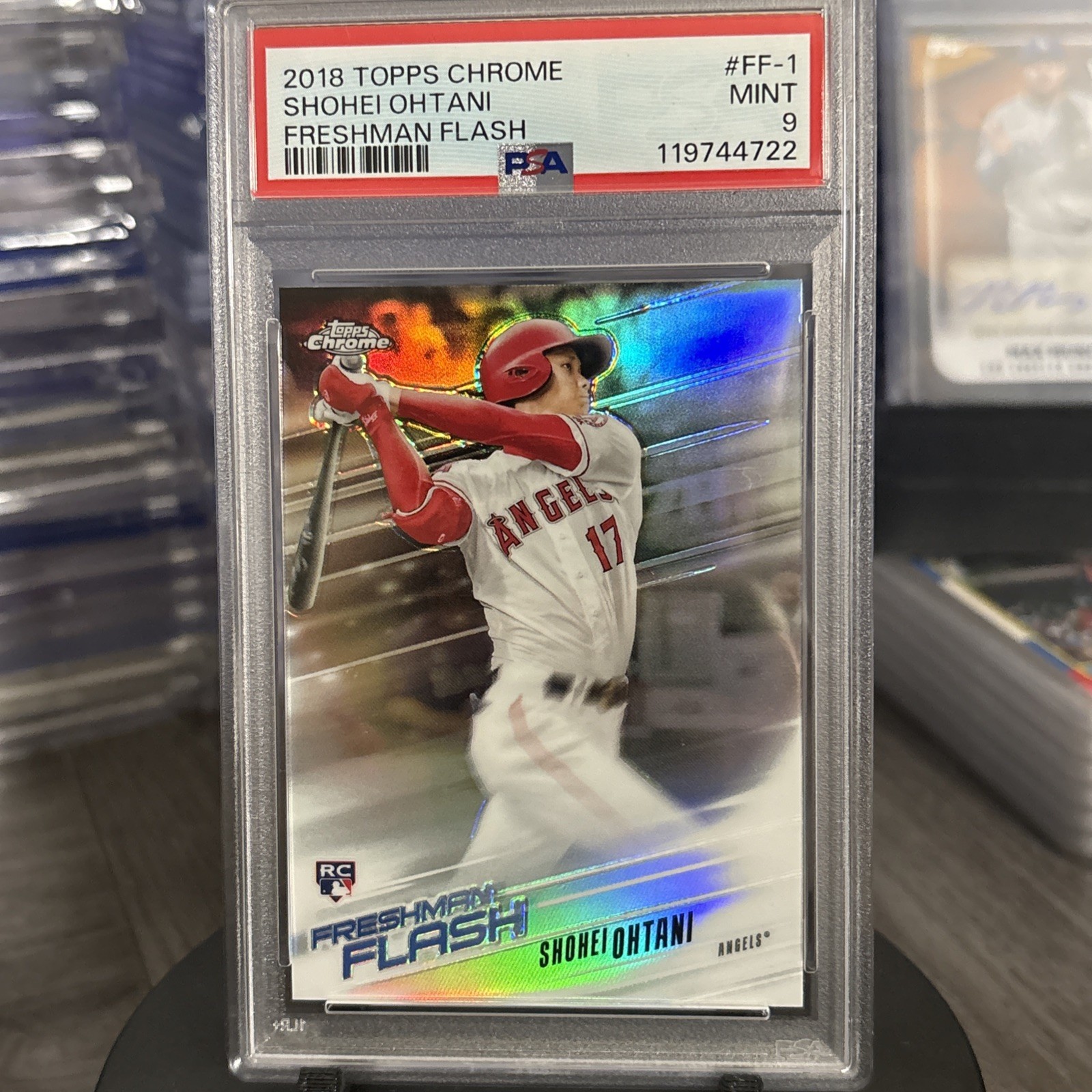 2018 Topps Chrome - Freshman Flash Shohei Ohtani #FF-1 (RC)