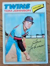 TOM JOHNSON Minnesota Twins 1977 Topps Baseball Card #202 MINT
