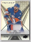 2016-17 UD Trilogy Black Spectrum Patch Nick Leddy /40 New York Islanders