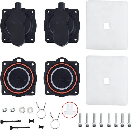 HP60/80 Air Pump Rebuild Complete Kit for Hiblow HP 80, HP 60 Aerators, HP-80-01 - Picture 2 of 6