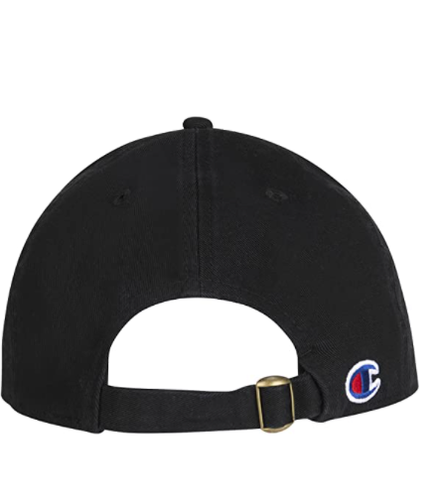 Champion Ameritage Dad Hat Script Logo Adjustable Black Men's One Size - Picture 2 of 2