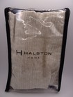 Nwt Halston Home Rena Sand Taupe Euro Pillow Sham 26 x 26 in
