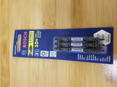 Torx #15 Double-Ended Bits Impact Tough 2.5 In Bosch ITDET152503 3 Pc Torx #15 Double-Ended Bits Impact Tough 2.5 In Bosch ITDET152503 3 Pc