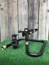 DELUXE SPRINKLER BASE W/ NEW 3/4" VYRSA DBL NOZ ADJ IMPACT SPRINKLER N WOBBLER