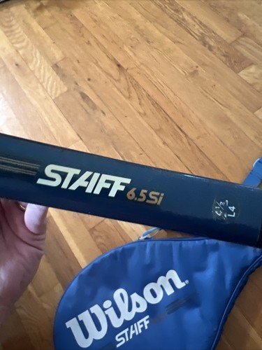 Wilson 95 Staff 6.5 Si High Beam Series Tennis Racquet L2 Grip w/Case & Strap - Picture 12 of 12