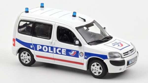Citroen Berlingo 2004 ''Police Nationale'' Brigade Fluss 1:43 Modell Norev-image