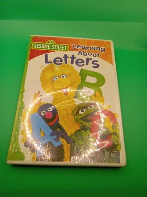 Learning About Letters DVD 2009 Sesame Street 