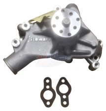 EMP Stewart 23113 Stage 2 Long Style High-Volume Aluminum Water Pump 69-86 SBC