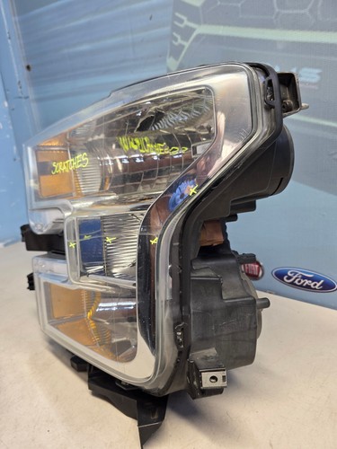2015 2016 2017 FORD F150 LEFT SIDE HALOGEN HEADLIGHT OEM USED - Picture 8 of 13