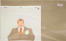 GhostBusters Original Production Drawing And Cel 74-62 Used Cond.
