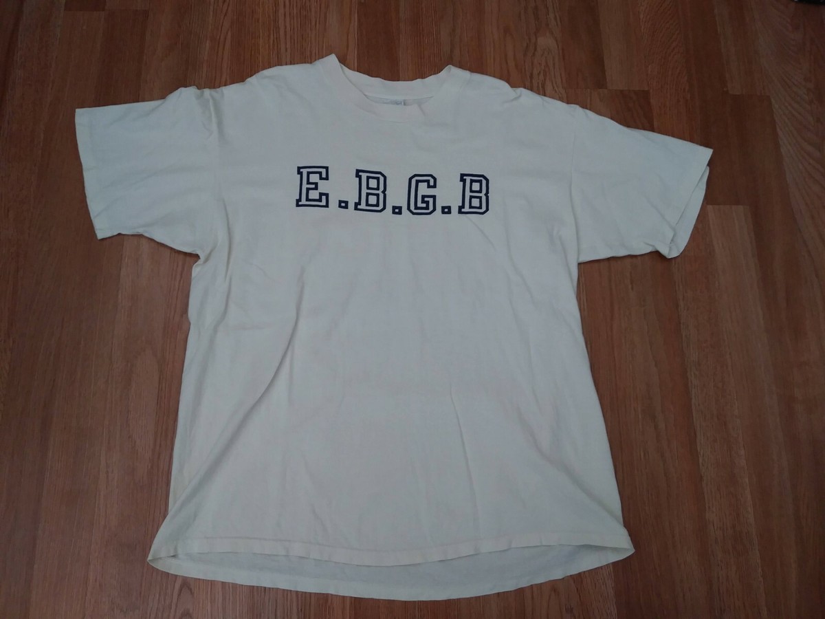 Vintage Men's Unisex EBGB Graphic Made in USA Single Stitch