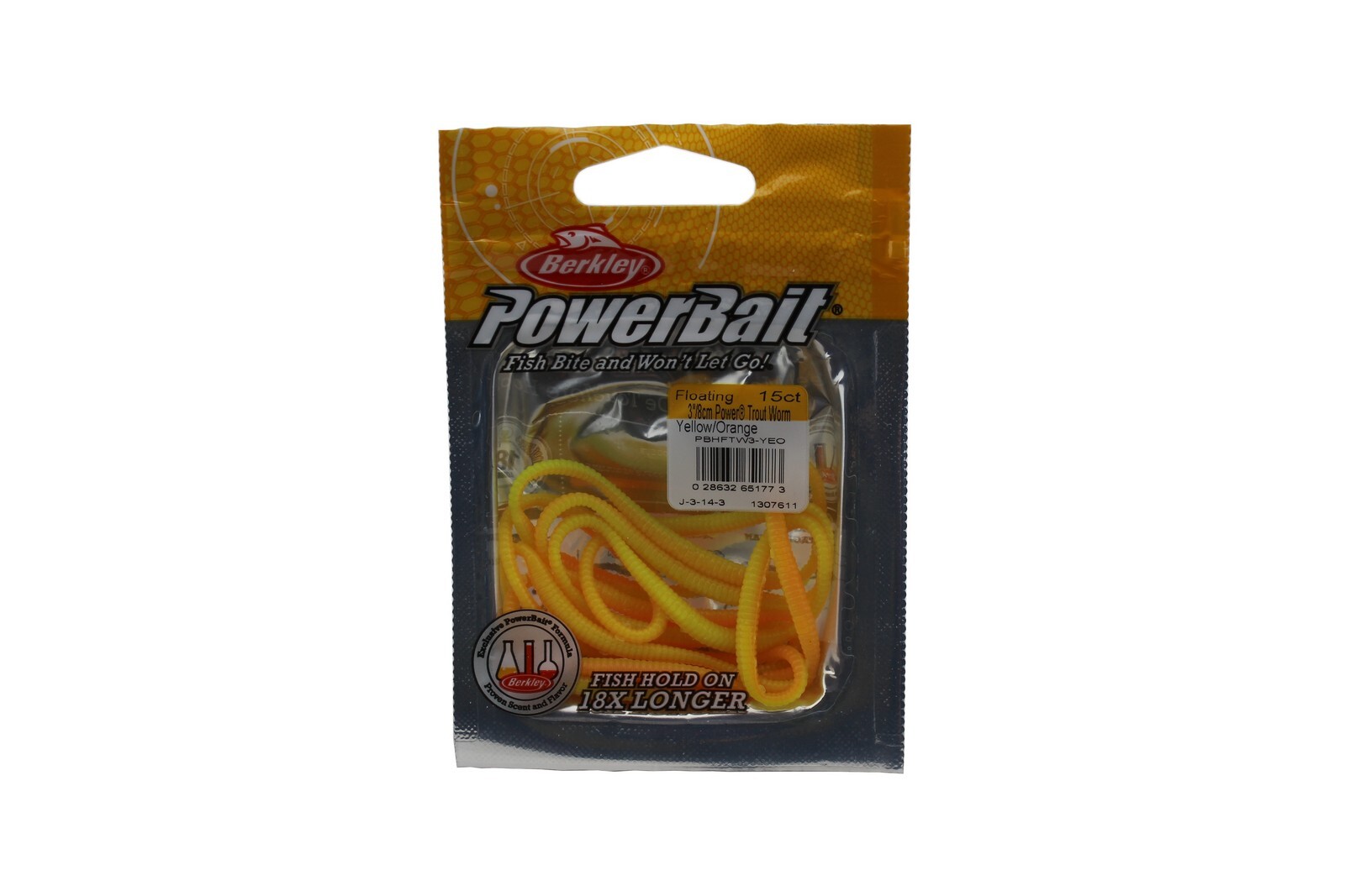 Berkley PowerBait 3 Floating Trout Worms - Pearl White Pbhftw3-pw