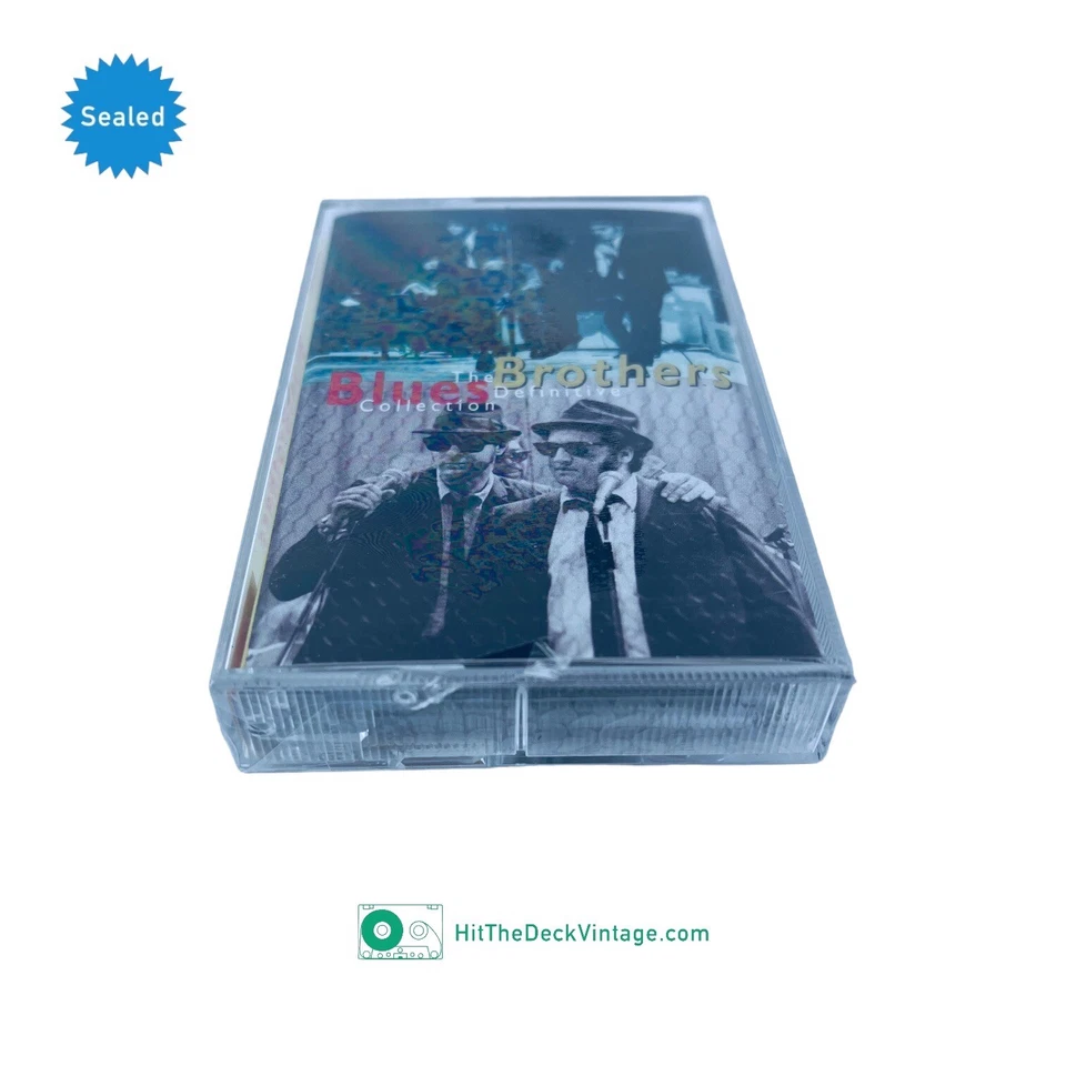 Blues Brothers Definitive Collection Cassette Tape (1992) US 1st Pressing SEALED - Image 4 of 4