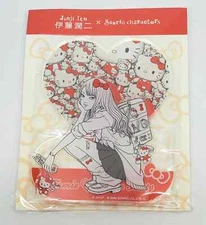 Junji Ito Sanrio Gal Tomie Hello Kitty Acrylic Stand Figure Pop up Store Limited