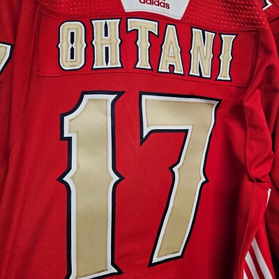 Rare 2018 Adidas Authentic Anaheim Angels Ducks Shohei