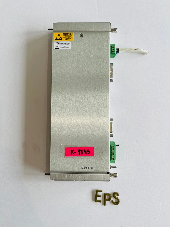 Módulo de E/S de llanta Bently Nevada 125768-01 con interfaz RS232/RS422 #K-1345 Foto 2 de 3
