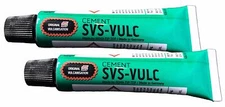 2 Tubes of Rema SVS-VULC Tube Patch Vulcanizing Cement 5 gram (7 ml)