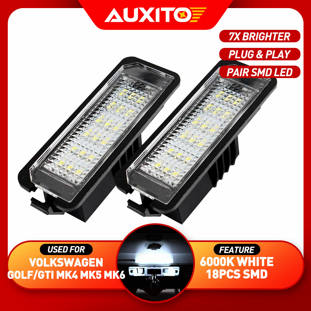 LED License Plate Light Tag Lamp For Volkswagen Golf/GTI MK4