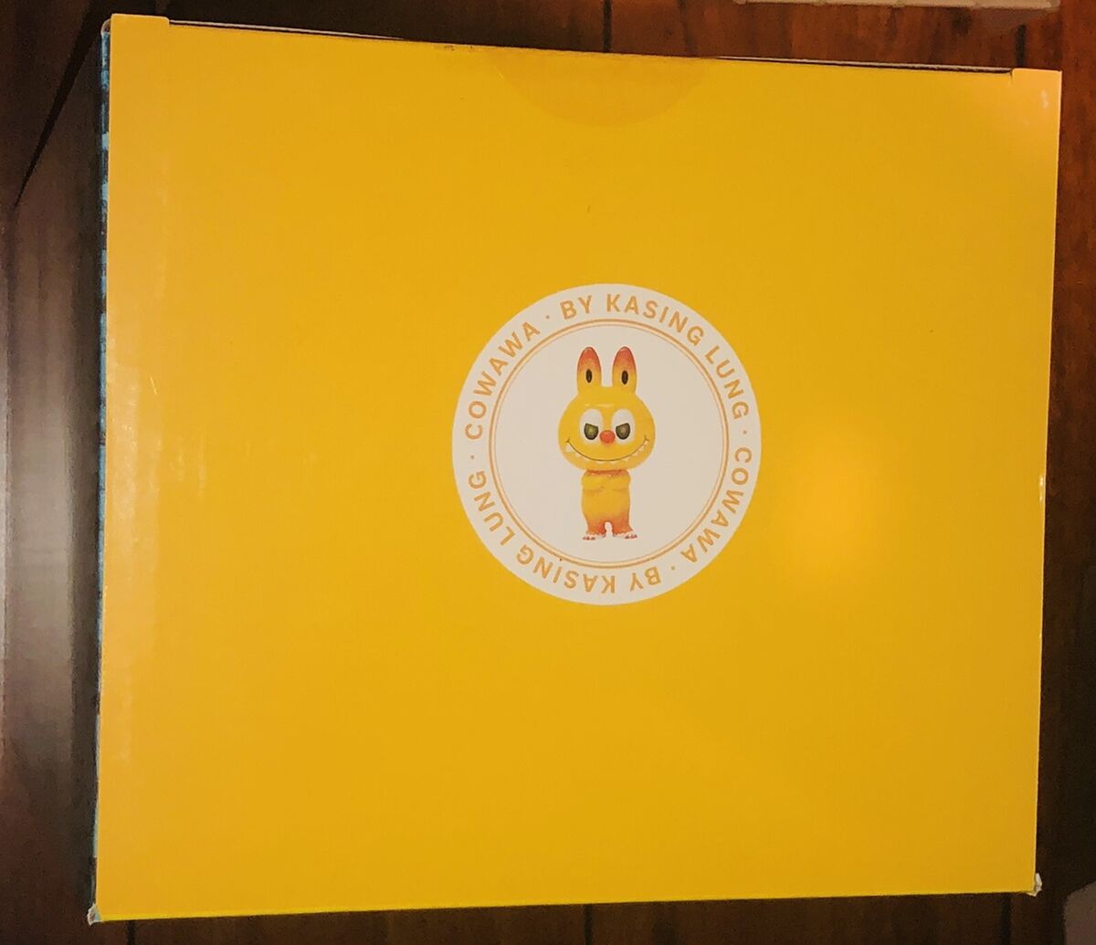 How2work Kasing Lung COWAWA Yellow Sofubi Figure Labubu How2work Kasing Lung COWAWA Yellow Sofubi Figure Labubu