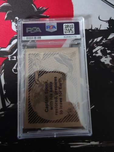 1987 Star Trek IV - Captain Spock, The Voyage Home - PSA Mint 9 - Picture 3 of 3