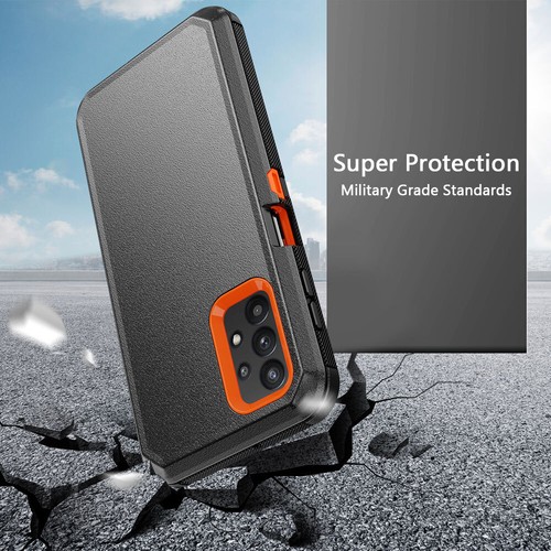 For Samsung Galaxy A03S A13 A23 A32 5G Shockproof Case+ Tempered Glass Protector - Photo 5 sur 16