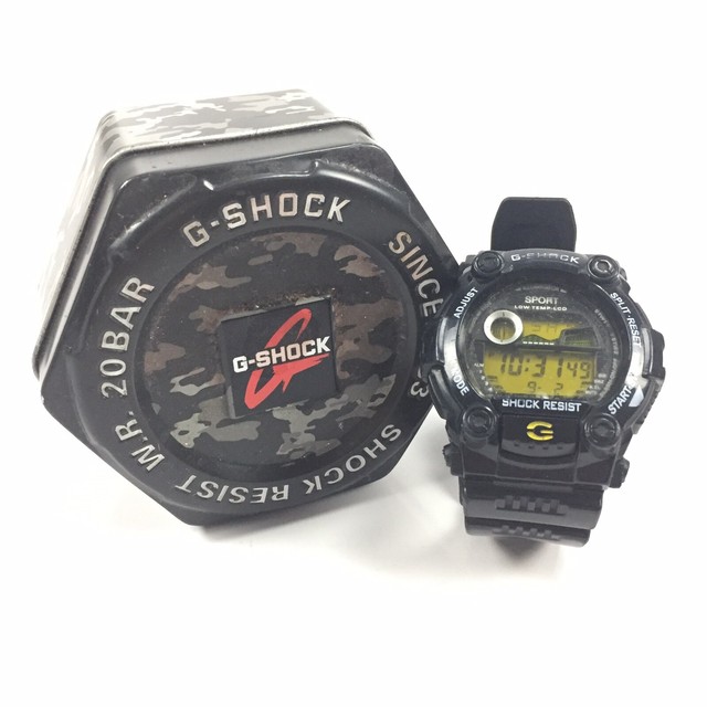 G-Shock Resist Wrist Watch - Water Resistant 20 Bar - Black | eBay