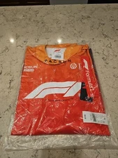 NEW Formula 1 x PaSun Apex 2023 Long Sleeve Jersey Orange Size L