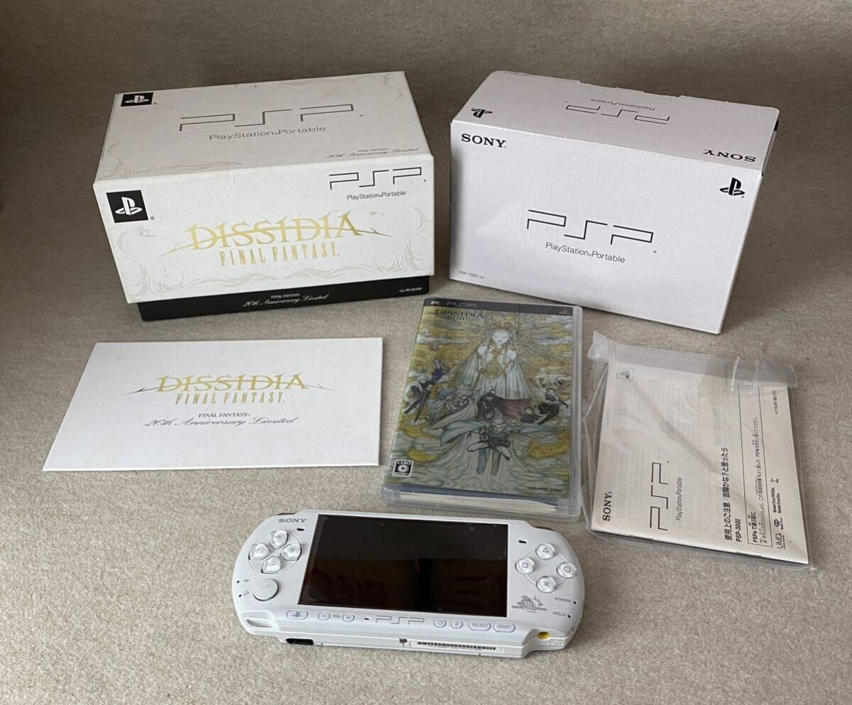 PSP Dissidia Final Fantasy FF 20th Anniversary Limited Ver PSP Dissidia Final Fantasy FF 20th Anniversary Limited Ver