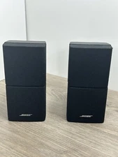 2 Bose Double Dual Cube Direct Reflect Speakers Lifestyle Acoustimass Surround