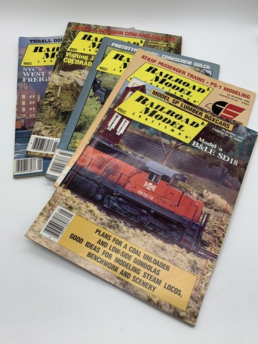 Railroad Model Craftsman Magazine Lot of 17. Various Issues 1987,88,89,90. Read - Picture 8 of 12