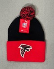 Atlanta Falcons Nfl Reebok Football Vtg Winter Sport Cuff Beanie Hat Ski Cap Nwt