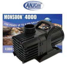 Anjon Monsoon MS-4000 Hy-Drive Asynchronous Pond & Water feature Pump - 4000 gph