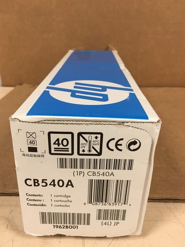 OPEN BOX! HP CB540A Black Toner (SEALED BAG) - Picture 4 of 12