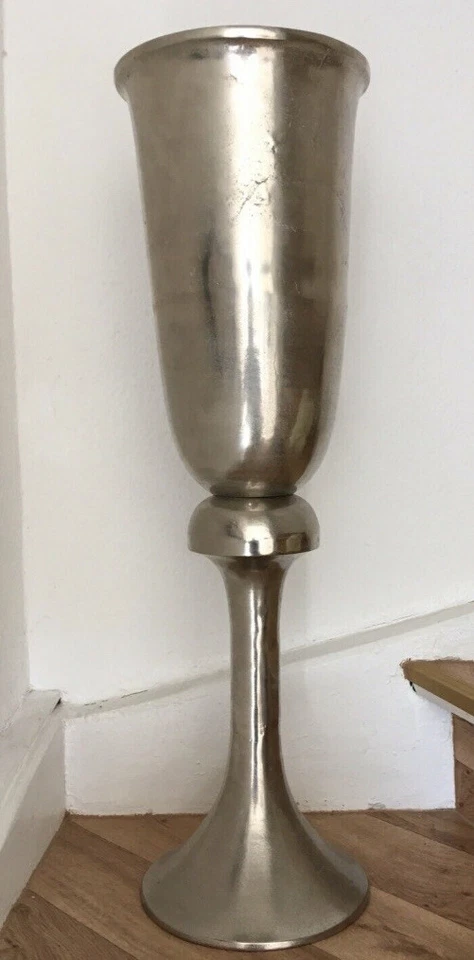 Bodenvasen von Colmore Alu Silber - Designer Vase - Event - Bild 3 von 4