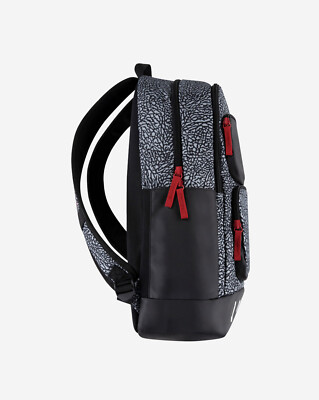 Nike Air Jordan Sport Essential Backpack Black Elephant Print